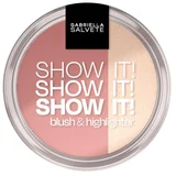 Gabriella Salvete Show It! Blush & Highlighter rumenilo 9 g Nijansa 02