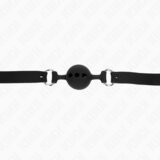 Kink Gag Full Silicone Black (4 Cm) | Shoptok.si