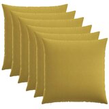  Presvlaka za jastuk 6 kom. HEERLEN Svijetlo zelena 70 x 70 cm - Svijetlo zelena 70 x 70 cm 6 | shoptok.hr