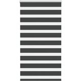 vidaXL idaxl zebra senčilo črna 90x150 cm tkanina širina 85,9 cm poliester Cene