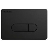 Karag WC tipka Siena black mat, T110002 | Shoptok.si