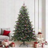  Umjetno božićno drvce Zelena 240 cm PVC i Metal i Plastika | shoptok.hr