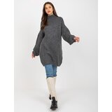 RUE PARIS Sweater-LC-SW-3018.97P-dark gray | shoptok.hr