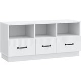 vidaXL TV ormar s ladicama Bijela 102 x 34 5 x 47 cm Konstruirano drvo - Bijela | shoptok.hr