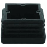 HSI Kapa za stolicu 15x15 mm PVC crna | shoptok.hr