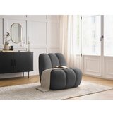Bobochic Paris Temno siv fotelj iz tkanine bouclé Janissaire – | Shoptok.si
