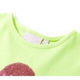  Dječja majica neonski žuta boja 116 | shoptok.hr