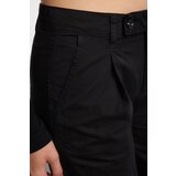 Trendyol Black Pleated Low Waist Wide Leg Trousers | Shoptok.si
