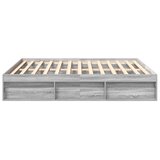  Okvir za krevet boja hrasta 180 x 200 cm veliki bračni | shoptok.hr