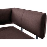 Cantus KOTNA KLOP, kovina, tekstil črna, temno rjava | Shoptok.si