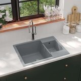  Sudoper s dvije kadice sivi granitni | shoptok.hr