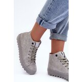 Big Star Women's Sneakers High Warm Grey | ePonuda.com