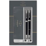 Parker poklon set sonet black mat ct - hemijska olovka + roler ( PK93259 ) | Eponuda.com