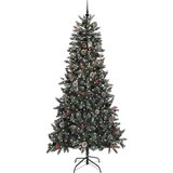 vidaXL Umestno božično drevo med 300 LED Zelena 129,5 x 129,5 x 240 cm | Shoptok.si