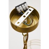 Jupiter 2097 - Luster na lancu ARTHUR 5xE27/15W/230V bela/zlatna/mramorni dekor | Eponuda.com