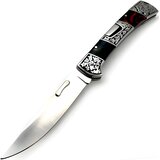 IZMAEL Vanjski sklopivi nož B3159 - Crna / Smeđa / Srebrna | shoptok.hr
