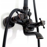 REA Bath TUŠ set REA RETRO OLD BLACK | shoptok.hr