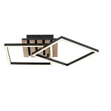 Just LIGHT. 14053-79 - LED plafonsko svetlo AKUSTIKA LED/15W/230V hrast/crna | Eponuda.com