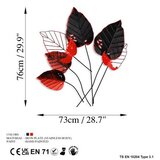 Wallity zidna dekoracija Feuille 1, 73x76x4cm, Šarena | ePonuda.com