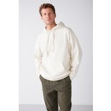 Grimelange Steve Men's Soft Fabric Hooded Drawcord Oversize Fit Sweatshirt | Shoptok.si