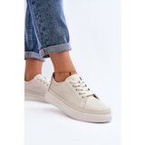Sergio Leone Women's Leather Sports Shoes Sneakers White Failla | shoptok.hr