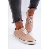 Boto Women's Classic Pink Canvas Sneakers Olvali | Shoptok.si