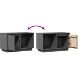 vidaXL tV ormarić sivi 74 x 35 x 44 cm od masivne borovine | shoptok.hr
