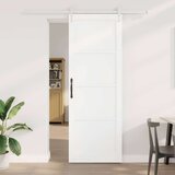 Klizna vrata ORKDAL Bijela 83 x 232 cm Masivna borovina | shoptok.hr
