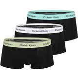 Calvin Klein Underwear Boksarice turkizna / pastelno zelena / črna / bela u