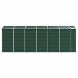  Vrtno spremište zeleno 191 x 555 x 198 cm od pocinčanog čelika | shoptok.hr