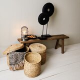 Light & Living Klupa u prirodnoj boji Safane – | shoptok.hr