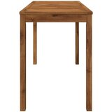  Stol za večeru u vrtu Prirodna 108,5 x 55 x 75 cm Slike