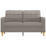  Dvosjed od tkanine smeđesivi 140 cm | shoptok.hr
