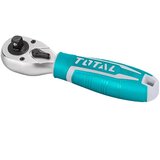 Total Kratka čegrtaljka 1/4" i 3/8" 140mm | Eponuda.com