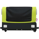 Prikolica Kolesarska prikolica črna in zelena 45 kg železo | Shoptok.si