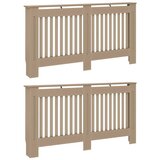  Pokrivač radijatora 2 pcs Hrast sonoma 152 x 19 x 81,5 cm | shoptok.hr