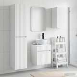  Set namještaja za kupaonicu 3 kom. Bijela 33 x 34,5 x 160 cm | shoptok.hr