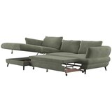 Welnova SEDEŽNA GARNITURA, velur zelena | Shoptok.si