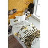 VIKTORIJA posteljina cotton life 160x220cm freezone haki nova