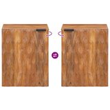 Viseći ormar za kupaonicu s policom Smeđa 38 x 33 x 48 cm | shoptok.hr