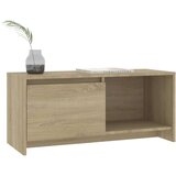 vidaXL TV omarica sonoma hrast 90x35x40 cm iverna plošča | Shoptok.si