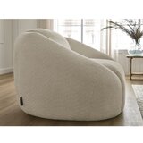 Bobochic Paris Bež fotelj iz tkanine bouclé Tina – | Shoptok.si