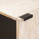  Kreveta Finš bijelog pranja 40 x 33 5 x 75 cm Čvrsto drvo manga | shoptok.hr