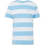 Tommy Jeans Majica svetlo modra / bela | Shoptok.si