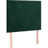  Okvir kreveta bez madraca tamnozeleni 120x190 cm baršunasti | shoptok.hr