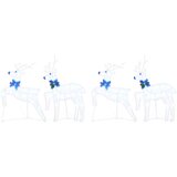  LED irvasi 4 pcs Bijelo 45 x 19 x 65 cm tkanina | shoptok.hr