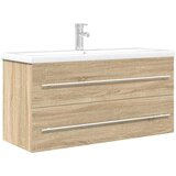 Maison Chic Kopalniška garnitura - Kopalniški sestavi 2-delna sonoma hrast inženirski les, (21788240) | Shoptok.si