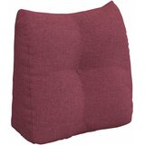 vidaXL Poglavni vzglavnik Vinorodna rdeča 45 x 24 x 50 cm blago | Shoptok.si