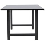 Venture Home Count pravokutni blagovaonski stol 220 × 100 cm, crni | shoptok.hr