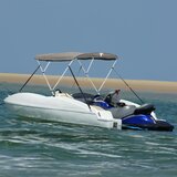 Tenda bimini s 4 luka i mrežastim zidovima 183x(170-182)x137 cm | shoptok.hr